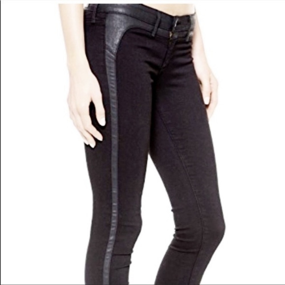 AG jeans black the Jackson contour tuxedo skinny